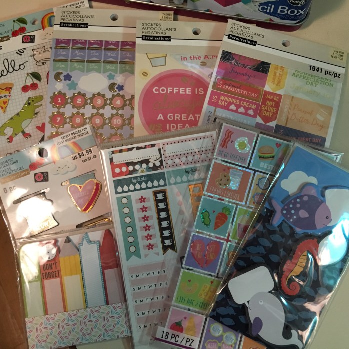 stickers and stuff, not great quality